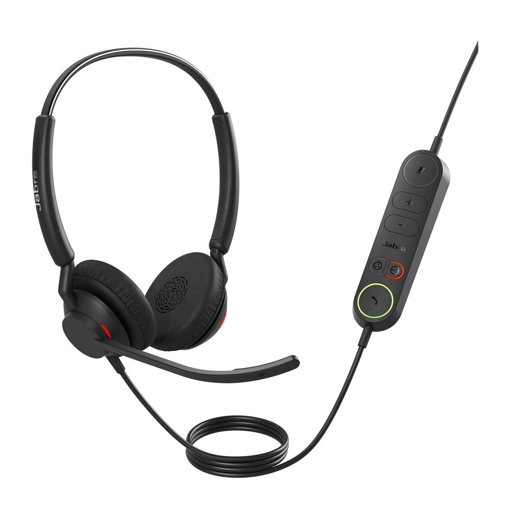 AURICULARES JABRA ENGAGE 40 - AUDIO PROFESIONAL, CONEXIÓN USB, CANCELACIÓN DE RUIDO, NEGRO - 1