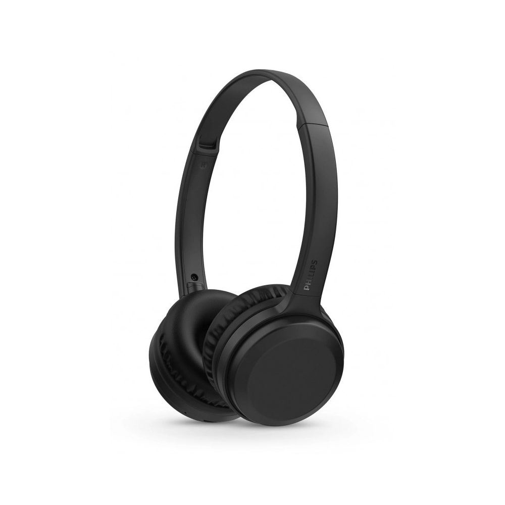 AUDÍFONOS BLUETOOTH PHILIPS TAH1108BK - 15H DE BATERÍA, DISEÑO GIRATORIO Y CARGA RÁPIDA - COLOR NEGRO - 1