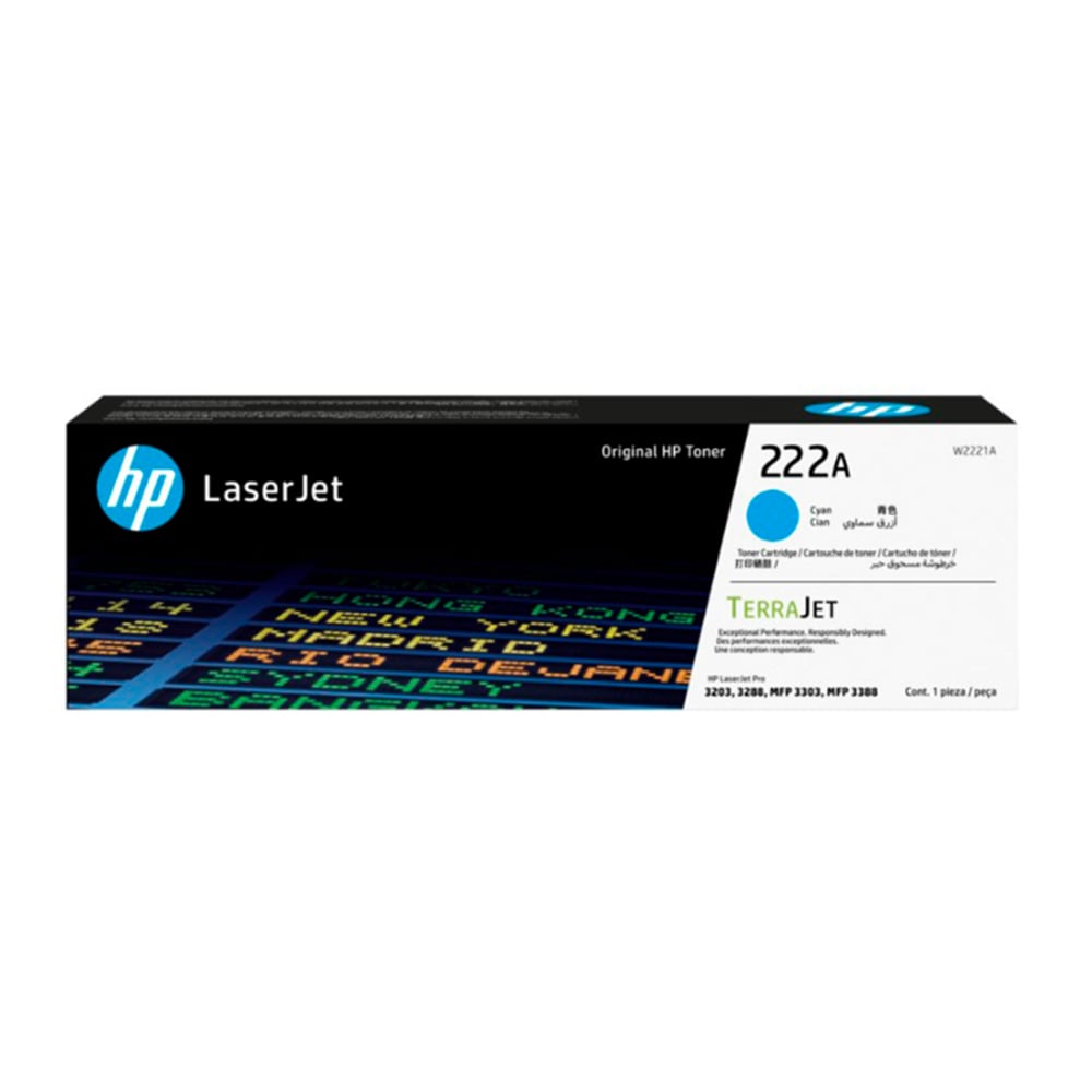TONER HP W2221A LJ M3303 CYAN 1200 PÁGINAS - 1