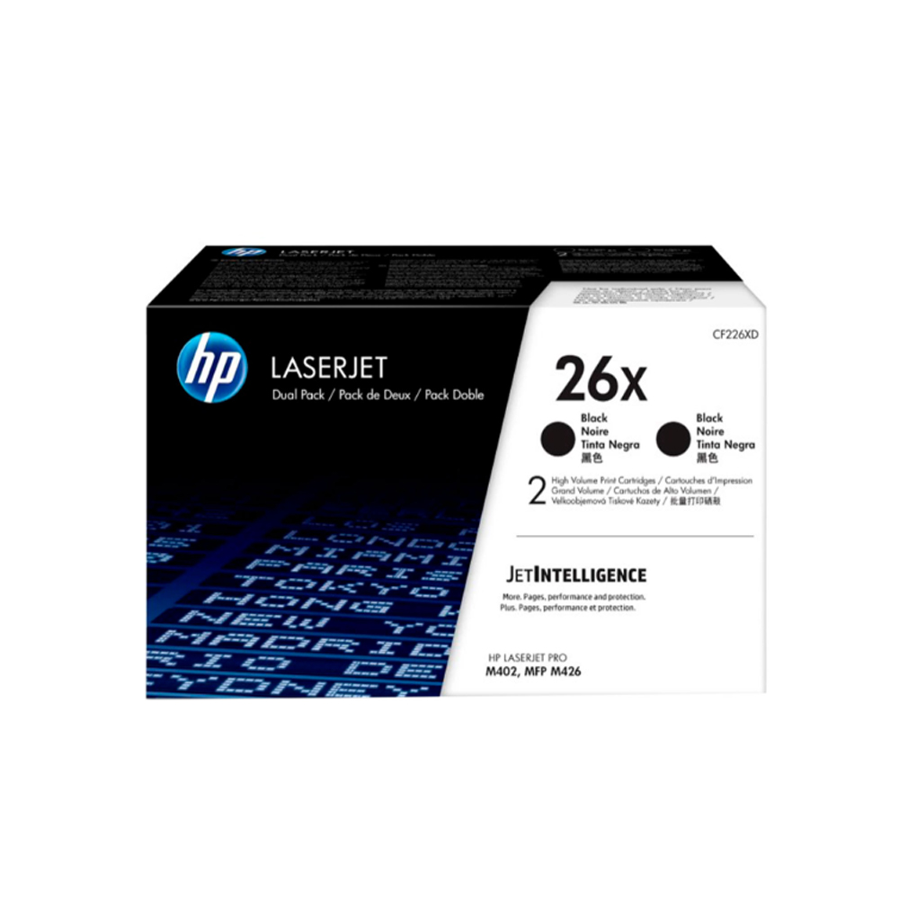 TONER HP CF226XD (26X) CAPACIDAD ESTÁNDAR - 1