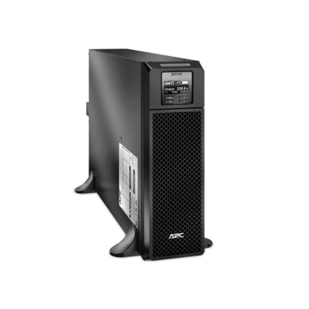 APC SMART-UPS TORRE 5KVA/4.50KW - DOBLE CONVERSIÓN, 230V, 3H CARGA, USB, IDEAL PARA PROTEGER EQUIPOS - 1