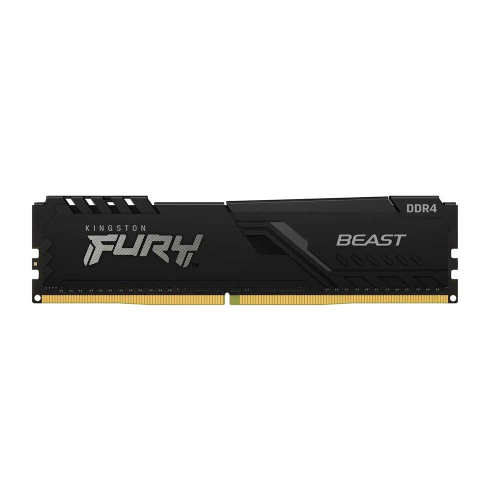 MEMORIA RAM KINGSTON FURY BEAST 8GB DDR4 3200MT/S CL16, 288-PIN, RENDIMIENTO RÁPIDO Y EFICIENTE - 1