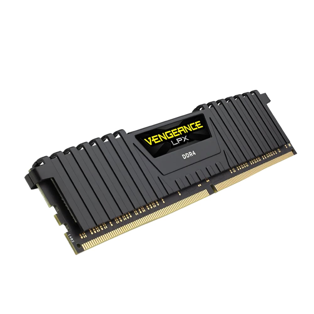MEMORIA RAM CORSAIR VENGEANCE 8GB DDR4 3200MHZ, ALTA VELOCIDAD, DISEÑO NEGRO, IDEAL PARA GAMING - 1