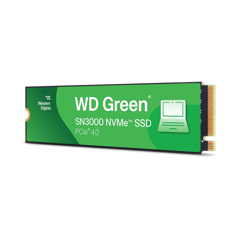 SSD NVME M.2 WESTERN DIGITAL WD GREEN SN3000 2TB PCIE 4.0 - 1