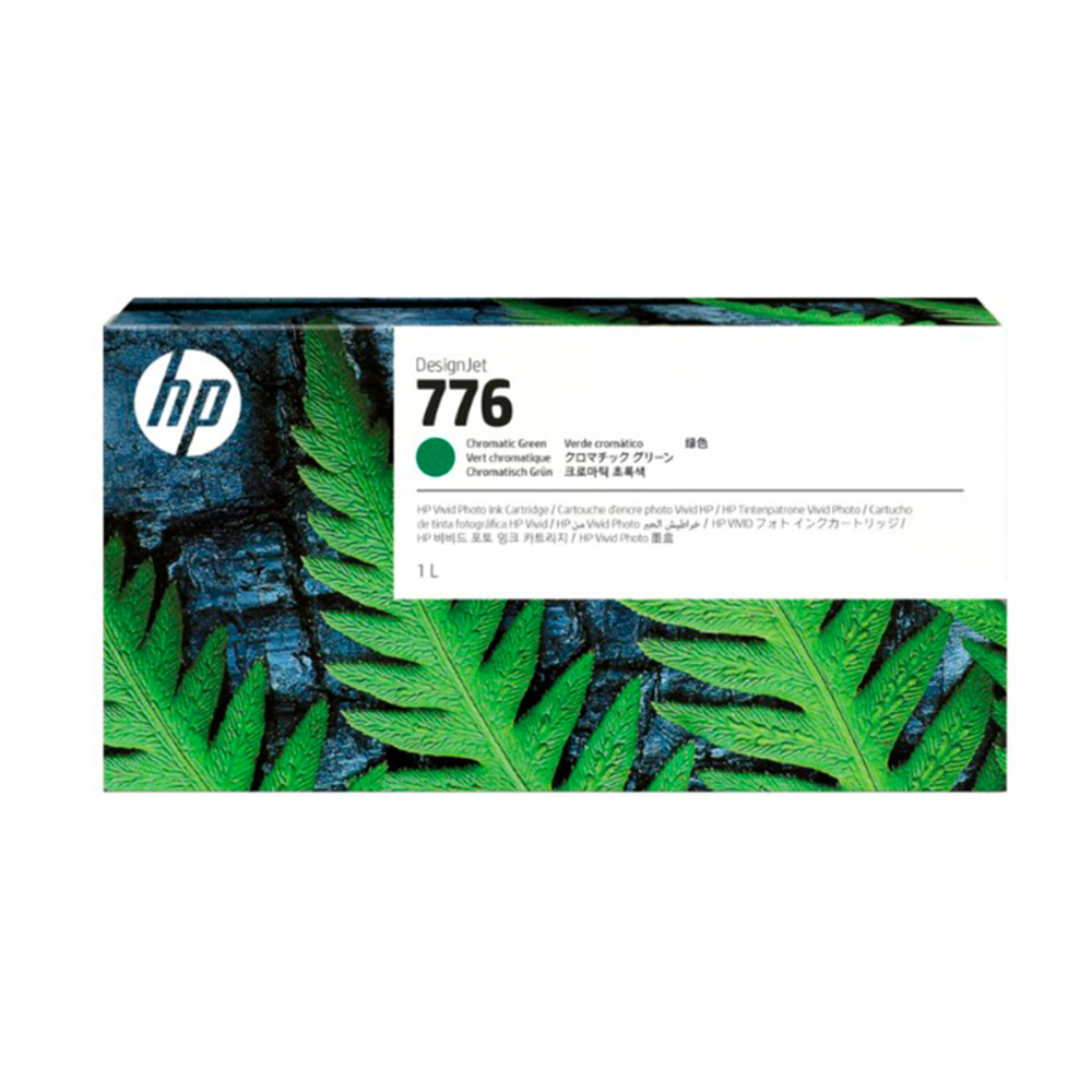 TINTA HP 1XB03A (776) 1LT EN VERDE CROMÁTICO - ALTA CALIDAD PARA IMPRESORAS HP - 1