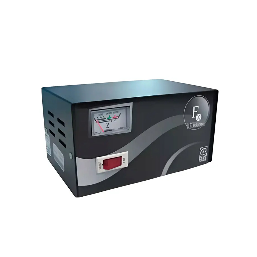 ESTABILIZADOR ELISE FXE-10 1.0KVA CON 4 TOMAS 220VAC Y BY-PASS - PROTECCIÓN ENERGÉTICA EFICIENTE - 1