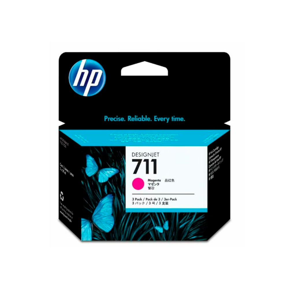 TINTA HP CZ135A MAGENTA 29 ML 3 PACK - 1