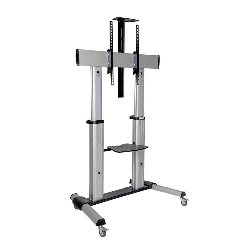 SOPORTE MÓVIL PARA TV TRIPP LITE 60'-100' - RUEDAS, AJUSTABLE Y ESTANTE, SOPORTA HASTA 99.8 KG - 1