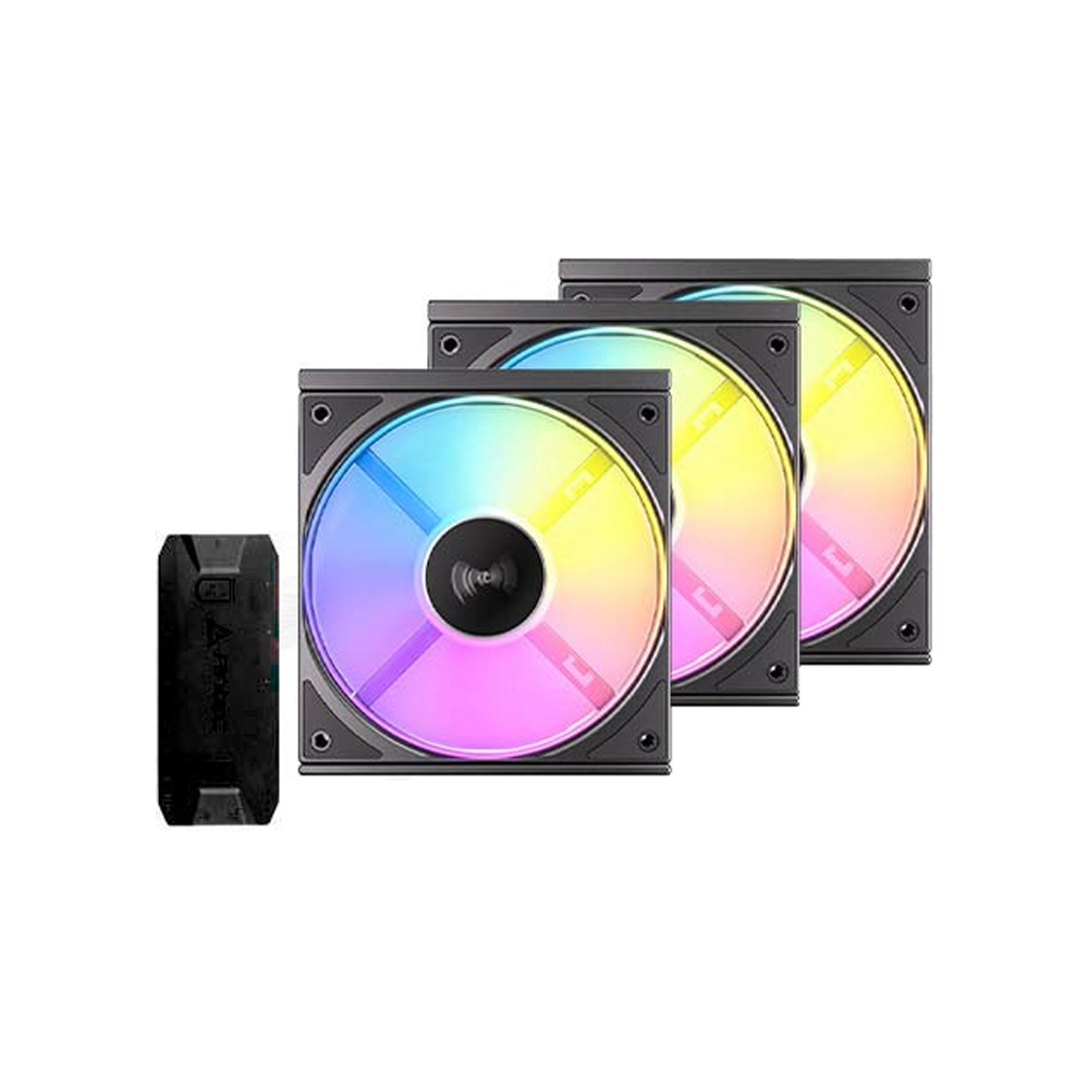 VENTILADOR ANTEC CONNECT 120 ARGB 3 EN 1 - COOLER CASE 120MM CON ILUMINACIÓN RGB - 1