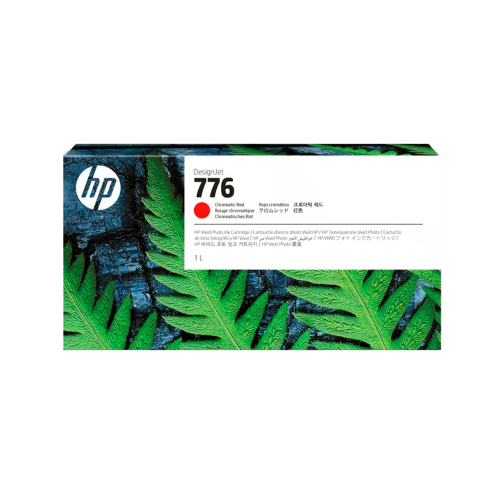TINTA HP CHROMATIC RED 1LT - COLOR VIBRANTE Y DURACIÓN EXTENDIDA PARA IMPRESORAS DE CALIDAD PROFESIONAL - 1