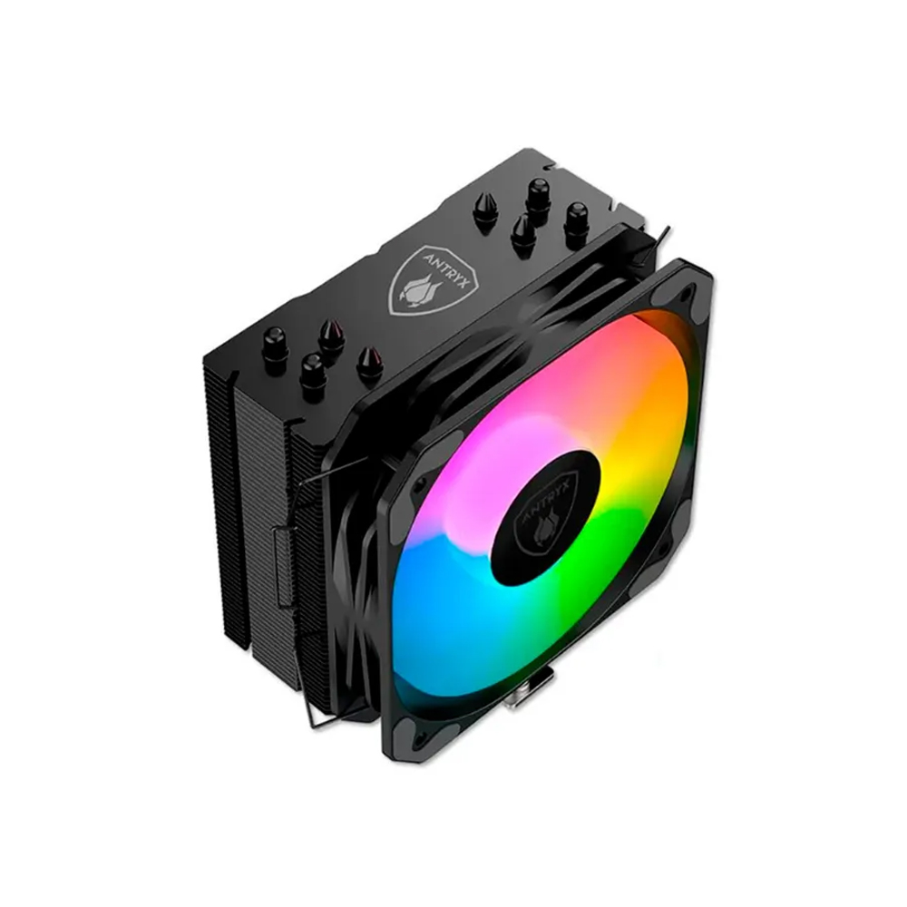 COOLER CPU ANTRYX MIRAGE INFINITY ARGB NEGRO - EFICIENCIA TÉRMICA Y ESTILO ILUMINADO - 1