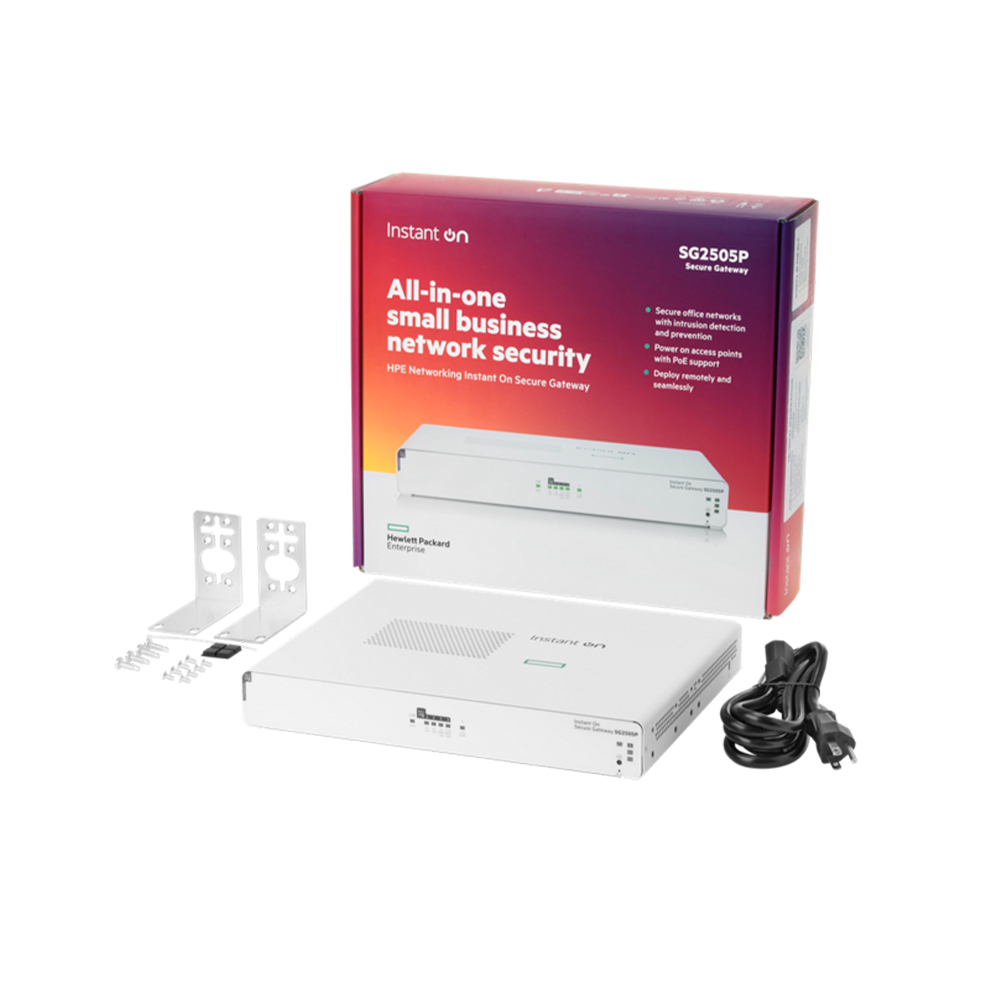 HPE SECURE GATEWAY SMARTRAT CON 5 PUERTOS - CONECTIVIDAD SEGURA Y ALTA VELOCIDAD PARA TU RED - 1