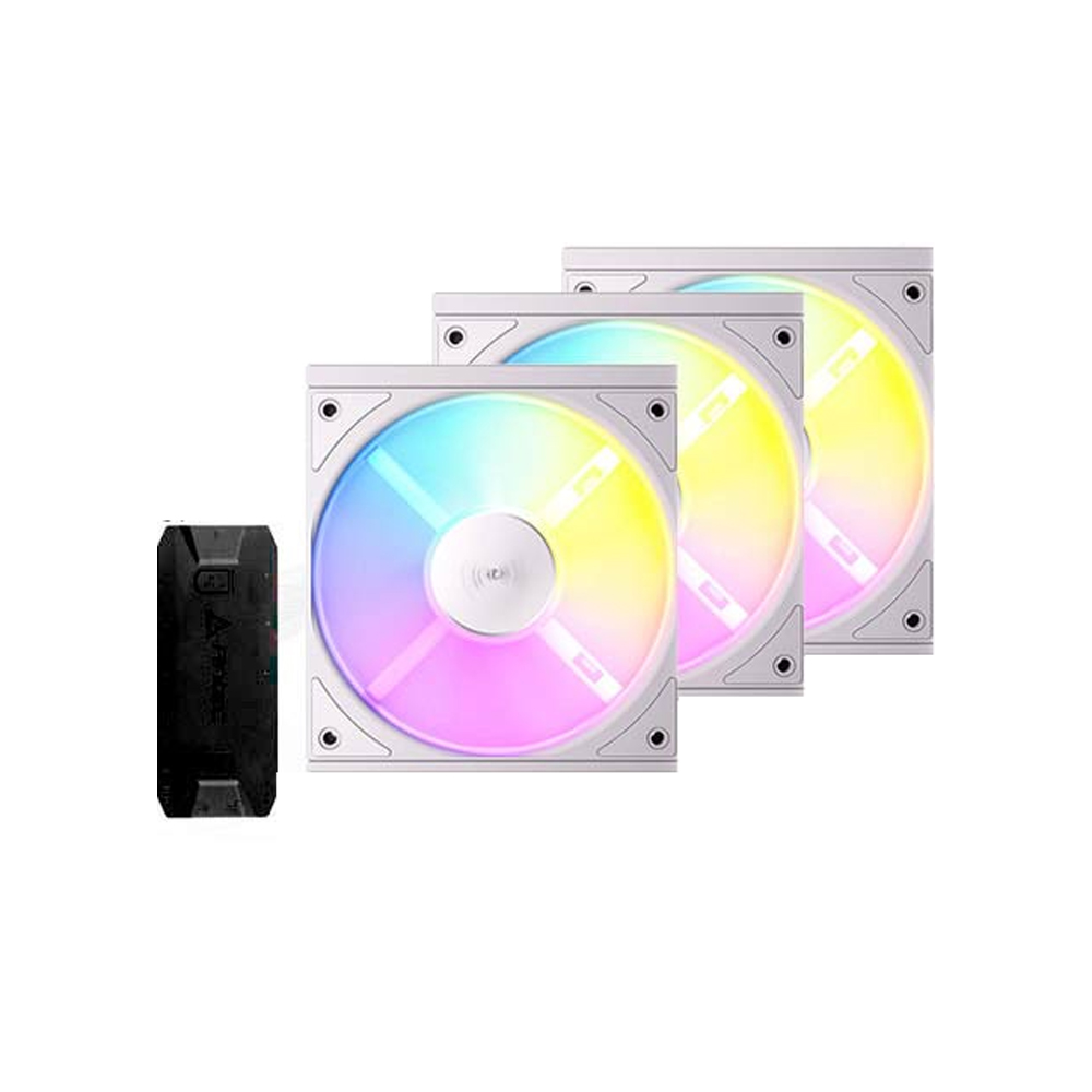 VENTILADOR ANTEC CONNECT 120 ARGB 3 EN 1 - COOLER CASE 120MM CON ILUMINACIÓN RGB - 1