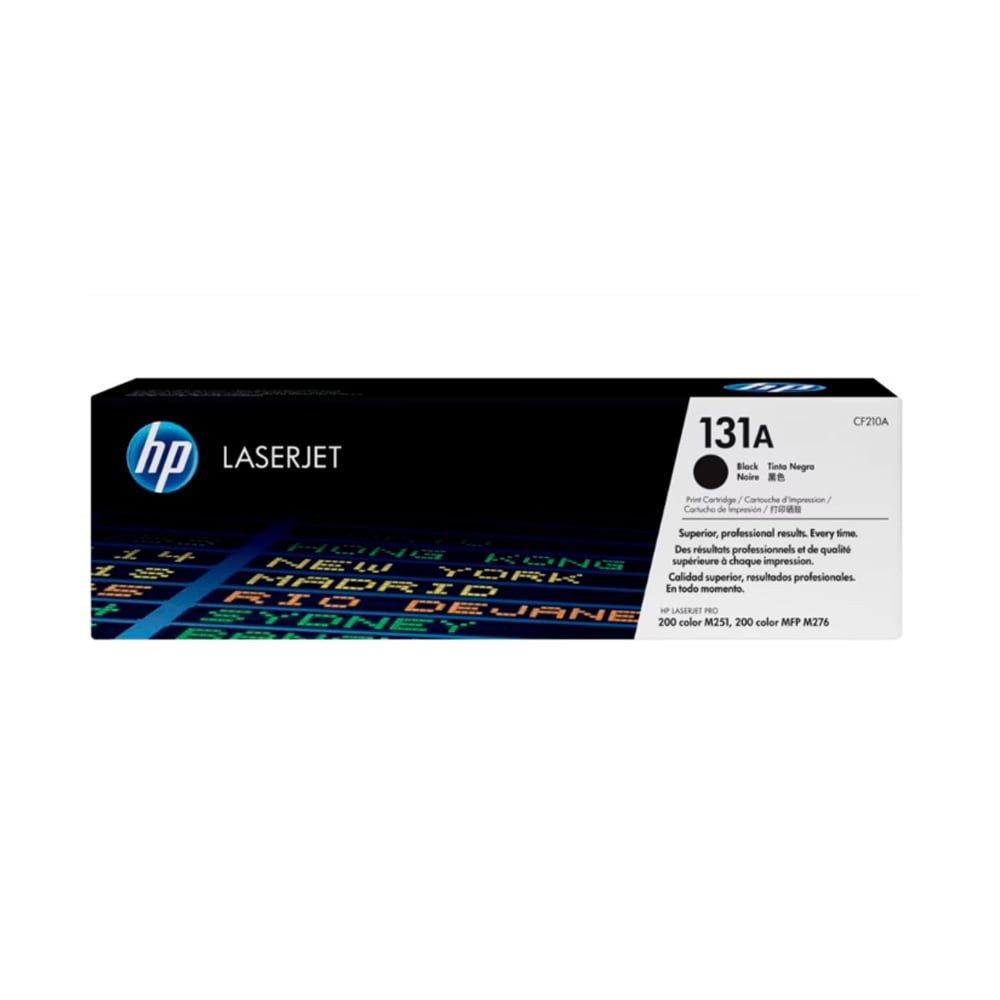 TONER HP CF210A 131A L.J. 200 M276 NEGRO 1500 PÁGINAS - 1