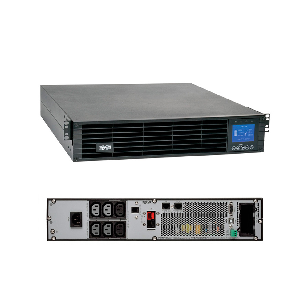 TRIPP-LITE SUINT1000LCD2U UPS ON-LINE 1 KVA 900 W 208V/230V 2U - PROTECCIÓN ENERGÉTICA CONFIABLE - 1