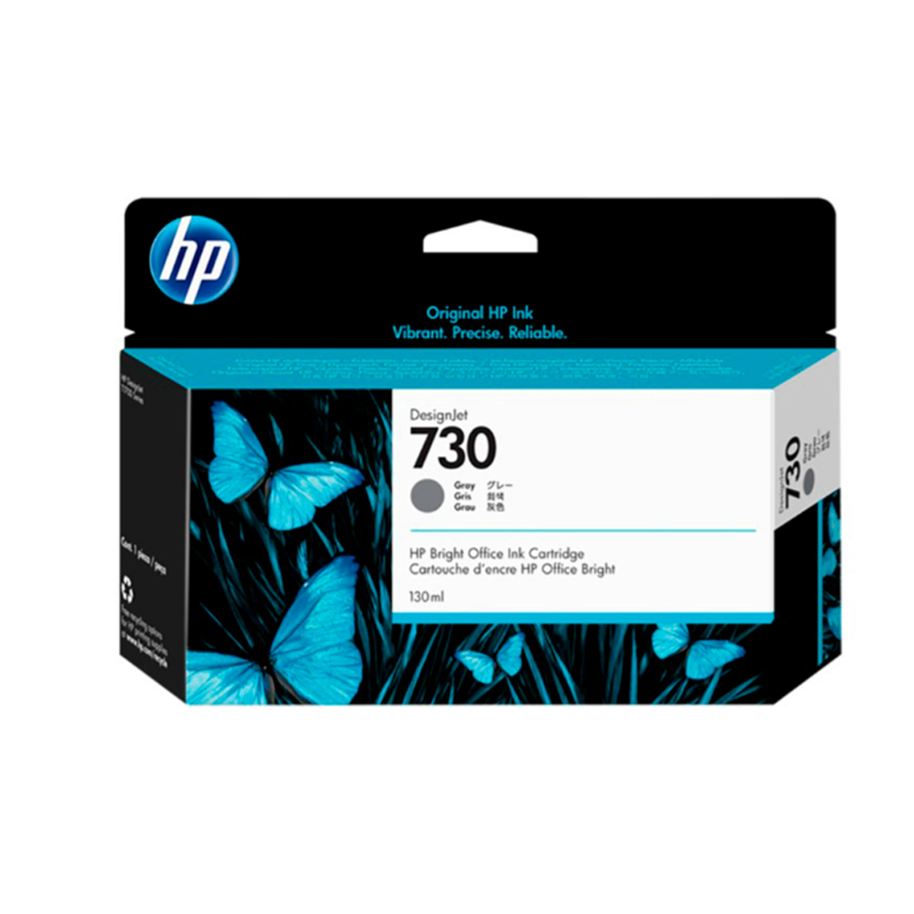 TINTA HP P2V66A 130ML GRAY - 1