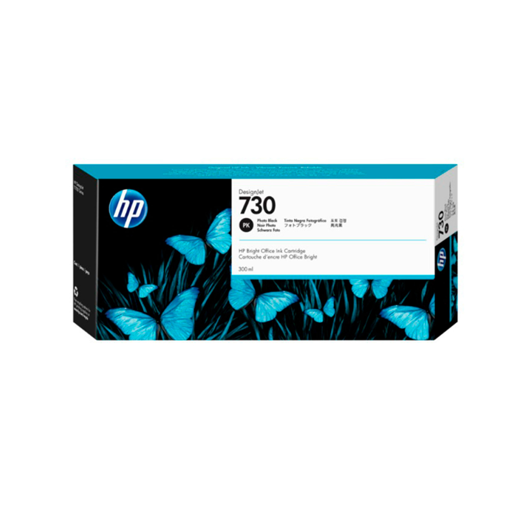 TINTA HP P2V73A 730 300ML PHOTO BLACK - 1