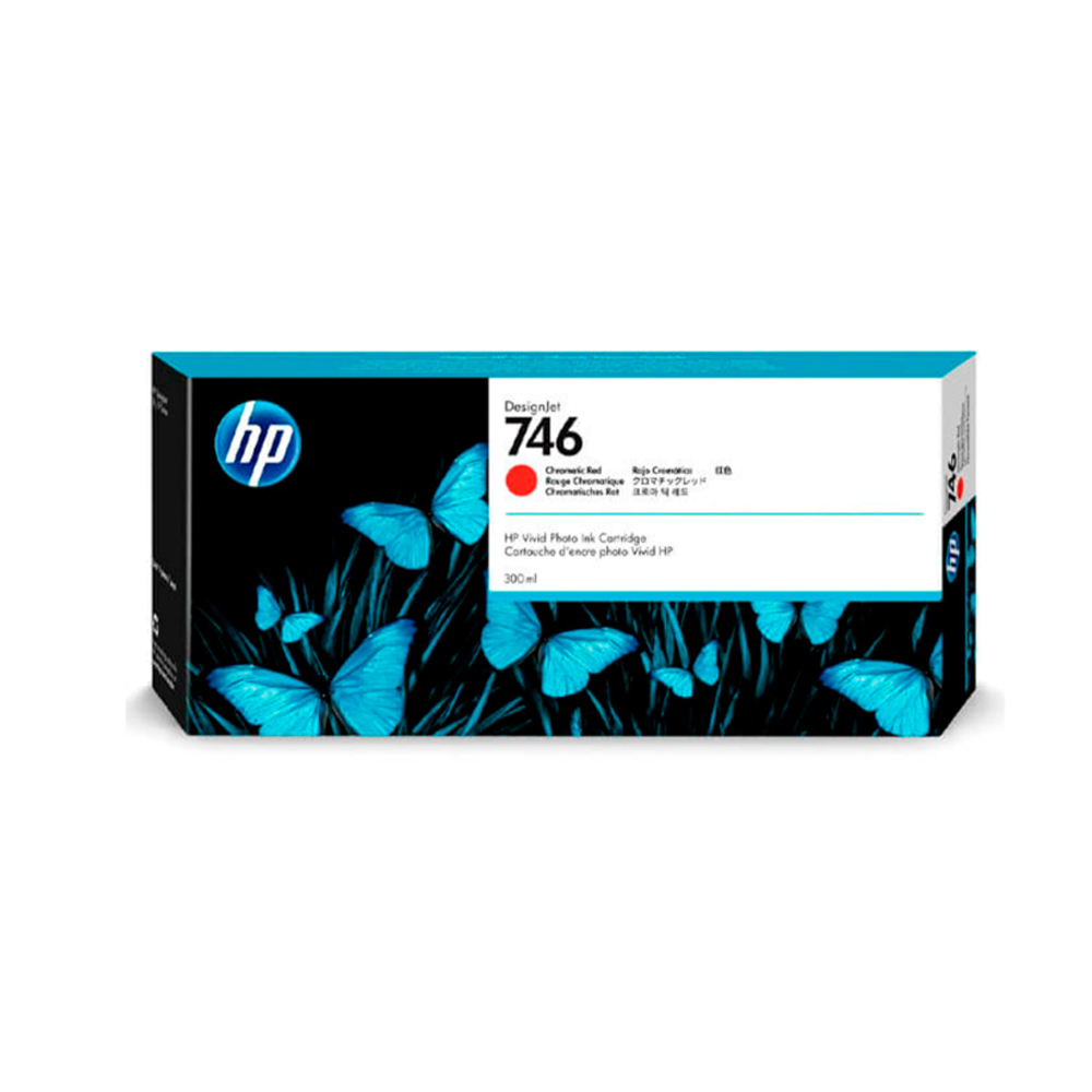TINTA HP P2V81A 300ML CHROMATIC RED PARA Z6 Z9 - 1