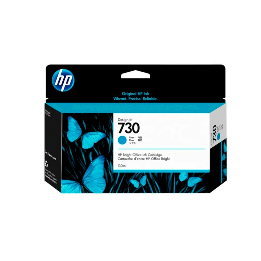 TINTA HP P2V62A 130ML CYAN - 1
