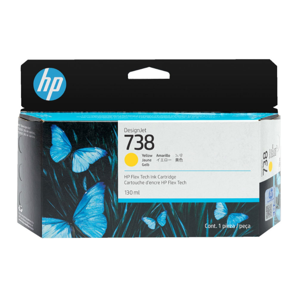 TINTA HP 498N7A 130ML YELLOW - 1