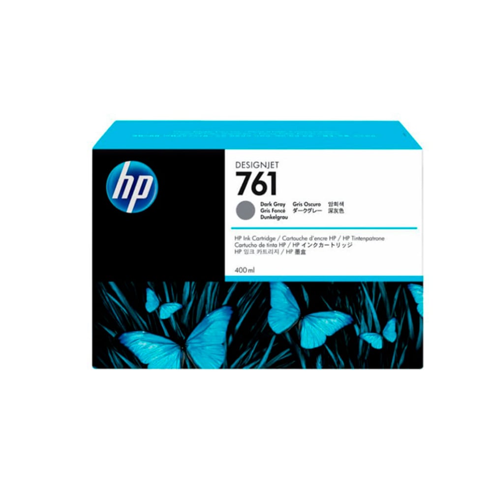 TINTA HP CM996A 400ML GRIS OSCURO - IDEAL PARA IMPRESORAS DE GRAN VOLUMEN, CALIDAD PROFESIONAL - 1