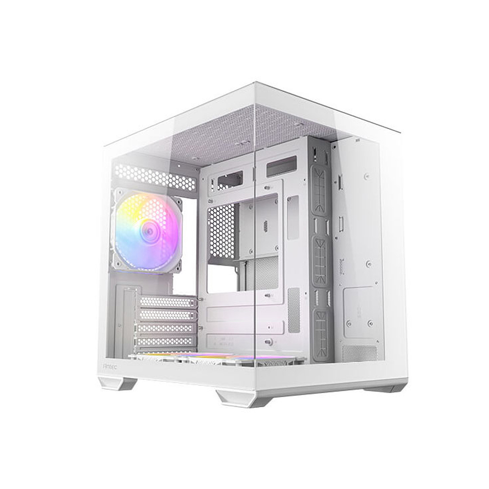 CAJA PC ANTEC CX60M BLANCA ATX CON 3 VENTILADORES, DISEÑO ELEGANTE Y FÁCIL ACCESO A PUERTOS USB - 1