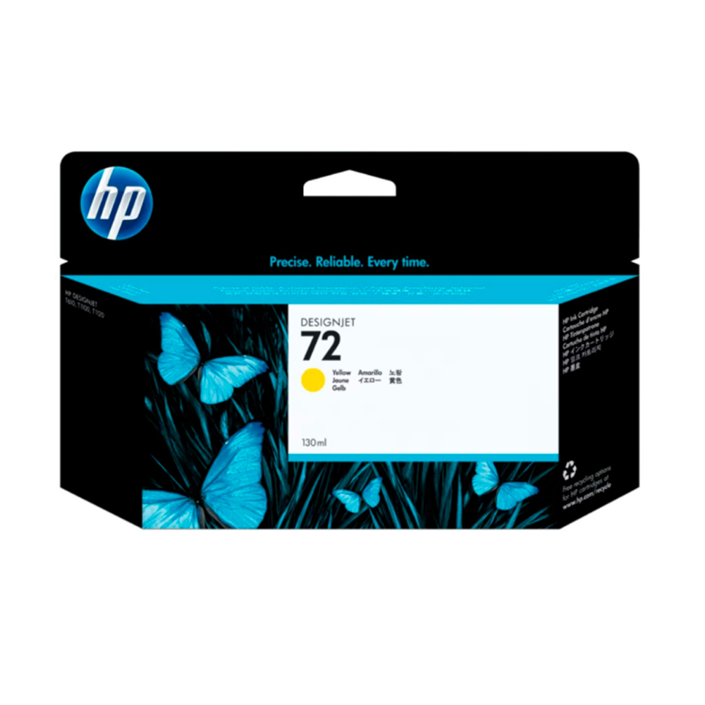 TINTA HP C9373A 130ML YELLOW PARA T610 T1100 - 1