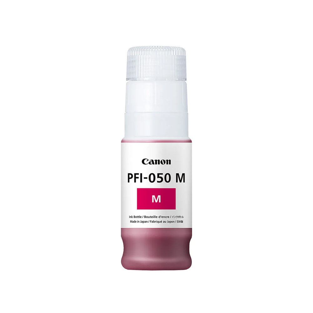 BOTELLA DE TINTA CANON PFI-050M MAGENTA 70ML - 1