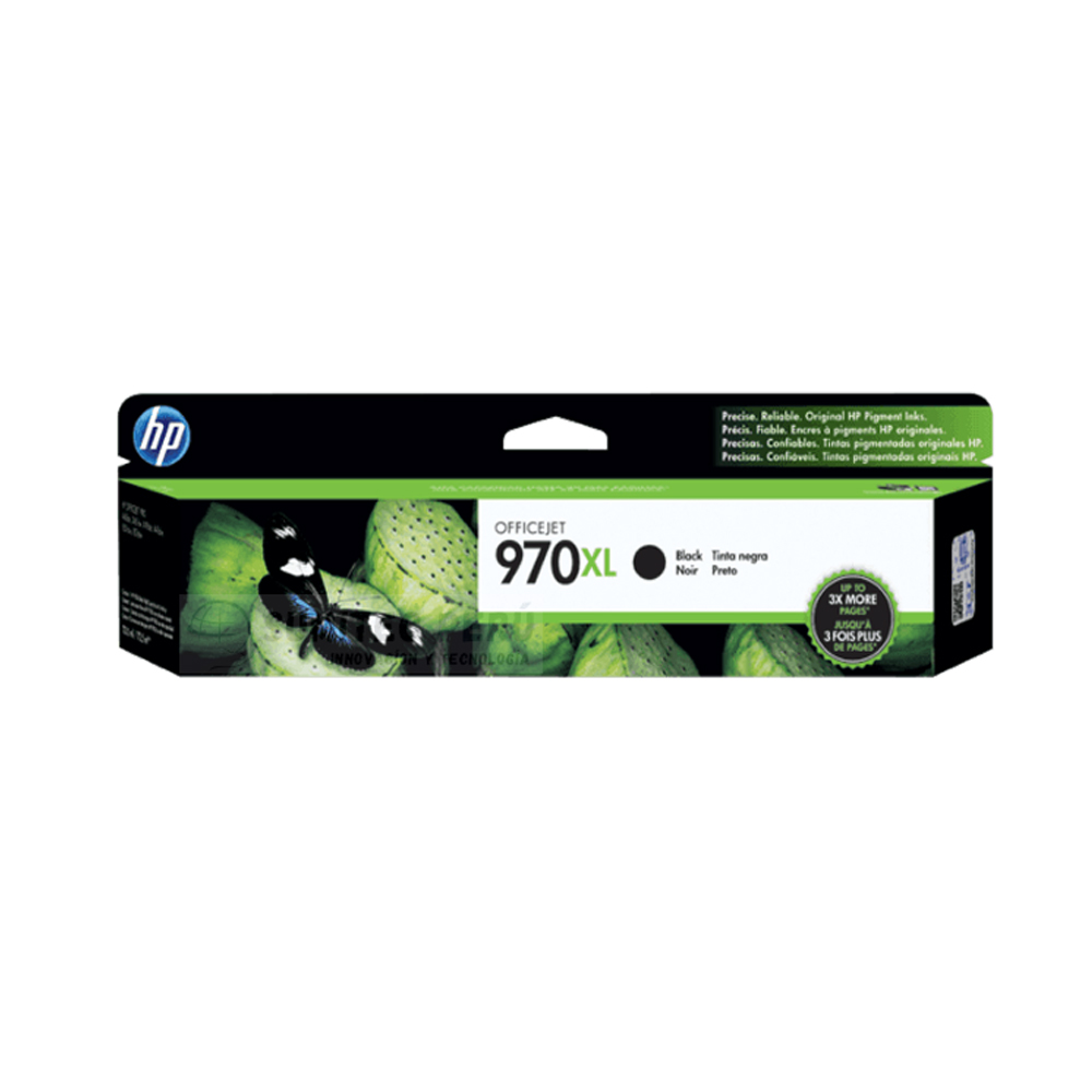 TINTA HP 970XL NEGRA CN625AM, ALTA CAPACIDAD HASTA 9200 PÁGINAS, IDEAL PARA IMPRESORAS HP - 1