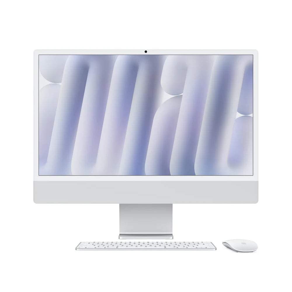 IMAC APPLE 24' 4.5K - M4 CHIP, 16GB RAM, 256GB SSD, CONECTIVIDAD WI-FI 6, PLATA - TODO EN UNO - 1