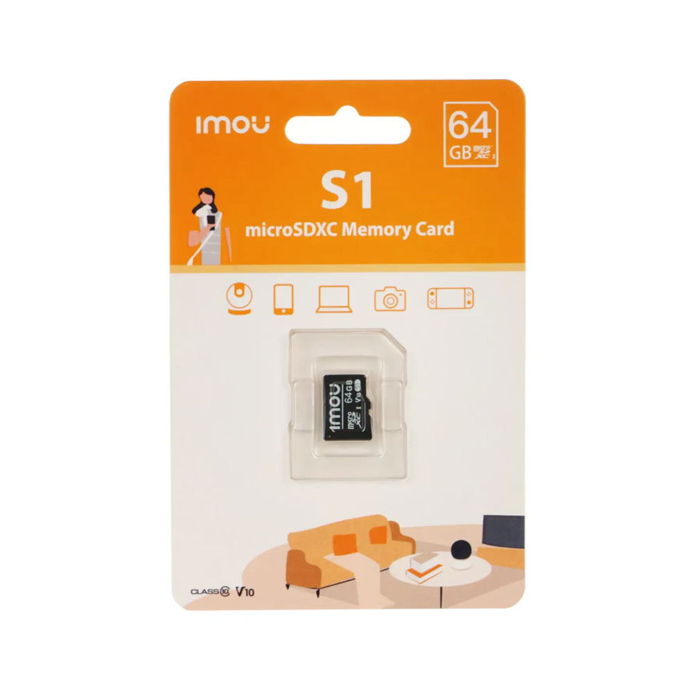 DISCO DURO MICRO SD 64GB IMOU ST2: VELOCIDAD ALTA Y GRAN CAPACIDAD PARA TUS DISPOSITIVOS - 1