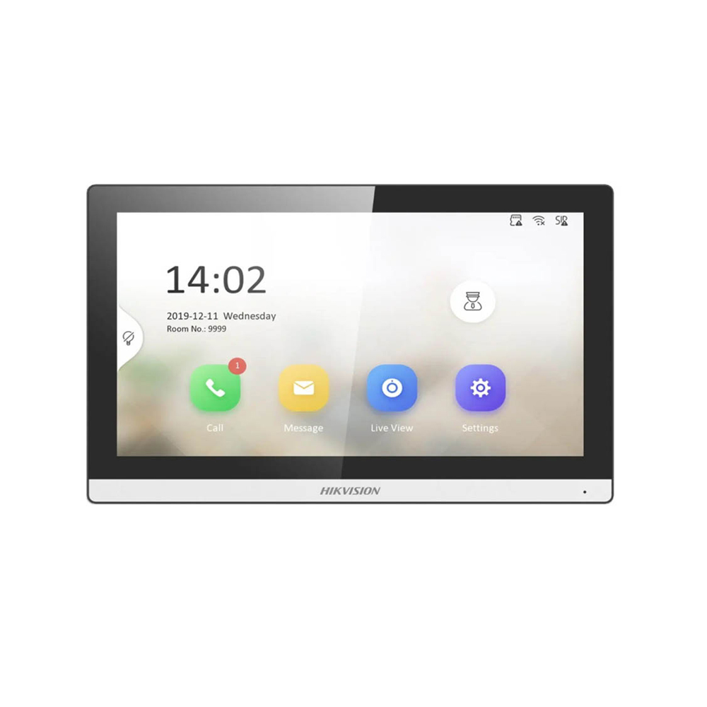 MONITOR VIDEO PORTERO HIKVISION DE 7' PARA INTERIOR CON CONEXIÓN WIFI - SEGURIDAD Y CONECTIVIDAD INTELIGENTE - 1
