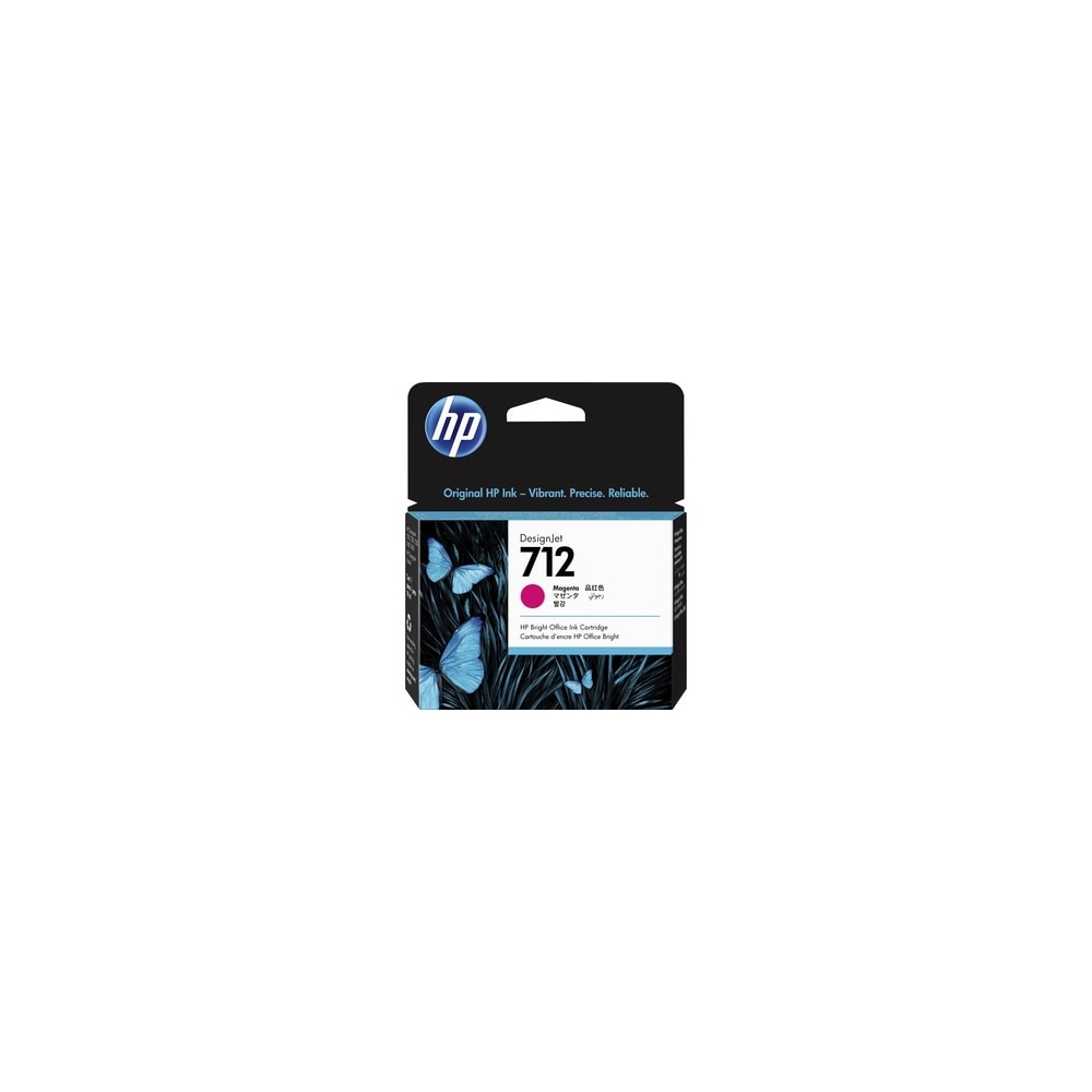 CARTUCHO DE TINTA HP 712 MAGENTA ORIGINAL - IDEAL PARA IMPRESORAS DE INYECCIÓN DE TINTA - 1