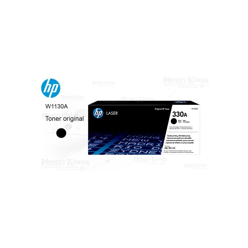 TONER HP 330A NEGRO ORIGINAL - RINDE 5000 PÁGINAS, IDEAL PARA IMPRESORAS LASER JET - 1
