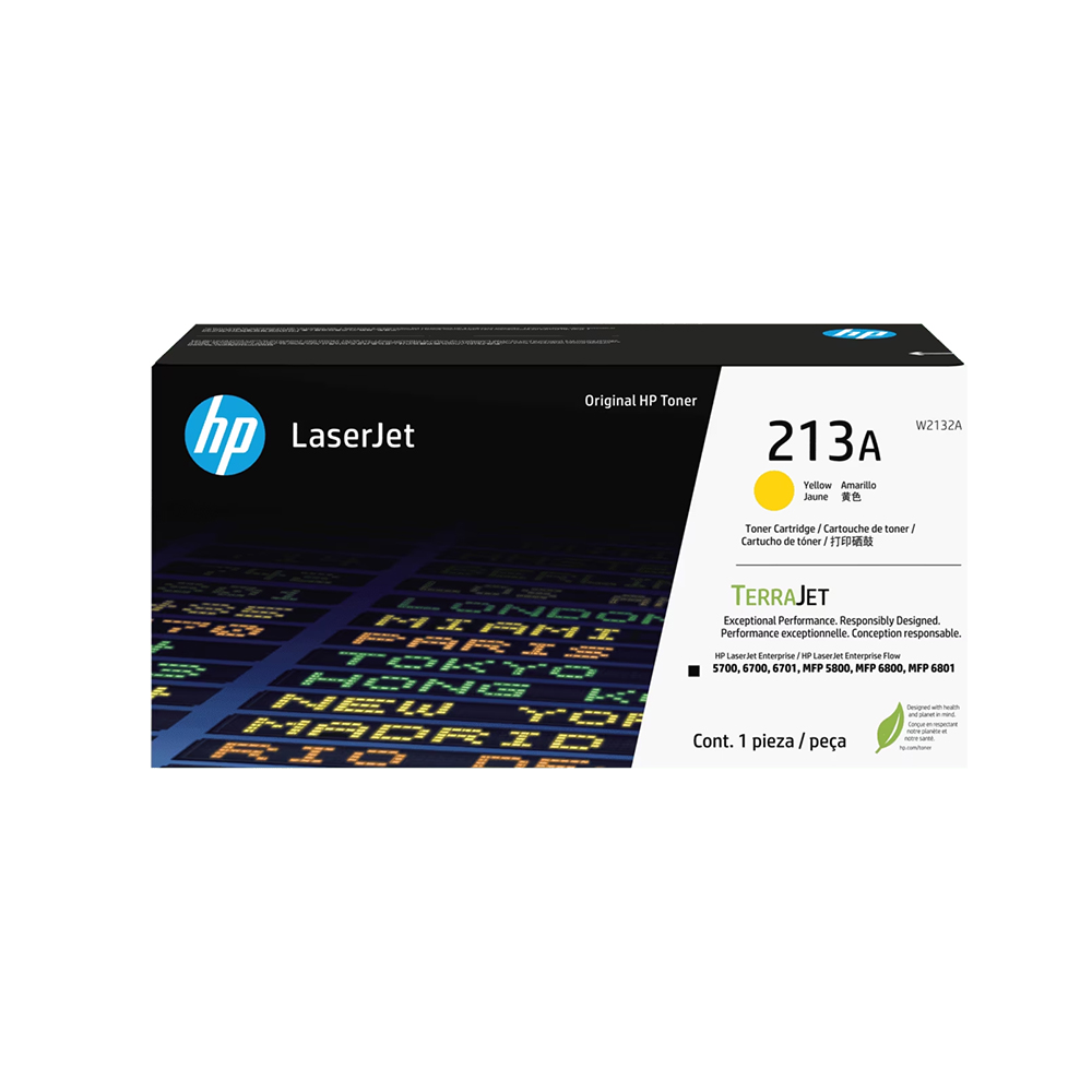 TÓNER HP LASERJET 213A AMARILLO CAPACIDAD 1.000 PÁGINAS - 1