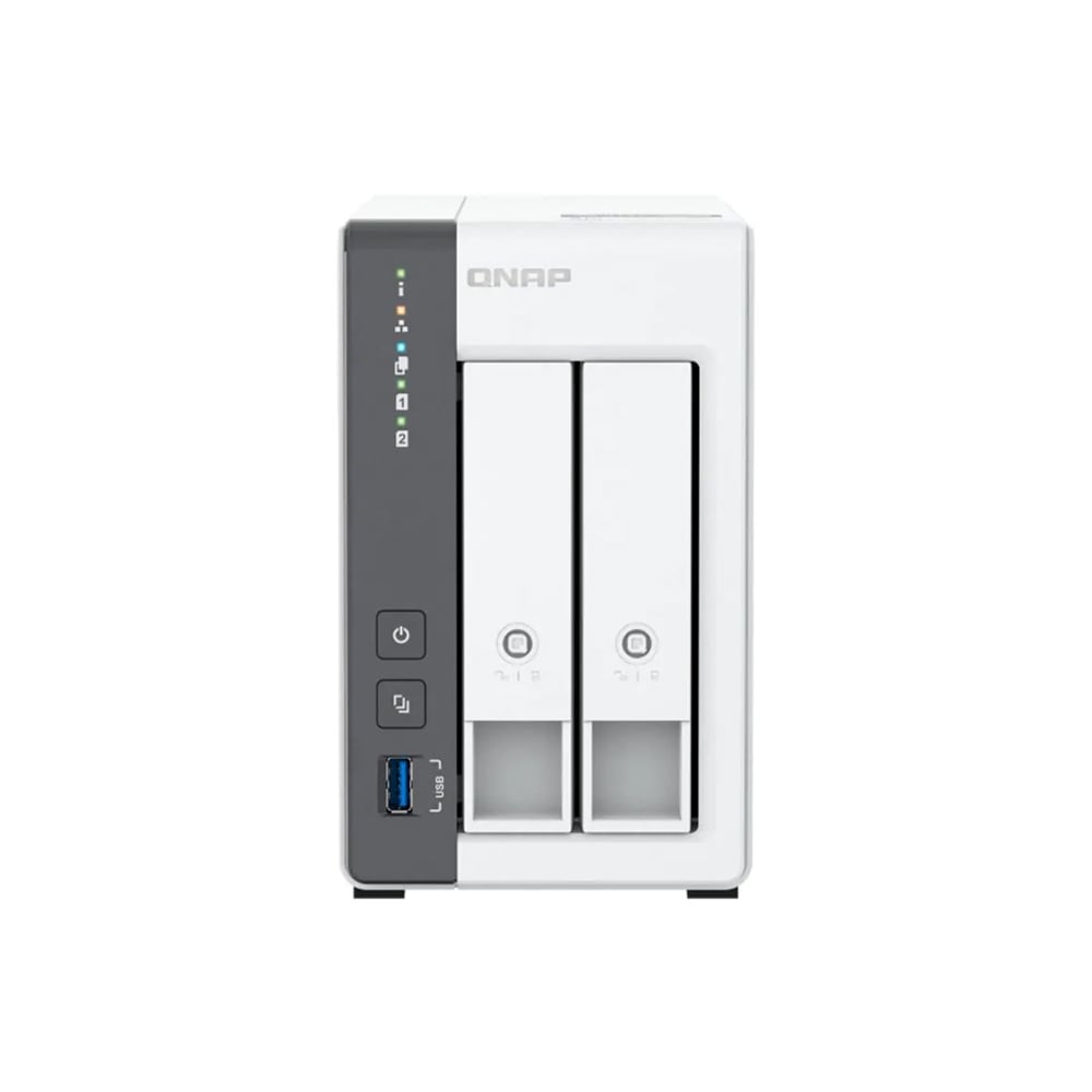 QNAP TS-216G-4G NAS DE 2 BAHÍAS PARA ALMACENAMIENTO, 0TB, IDEAL PARA HOGAR Y OFICINA - 1