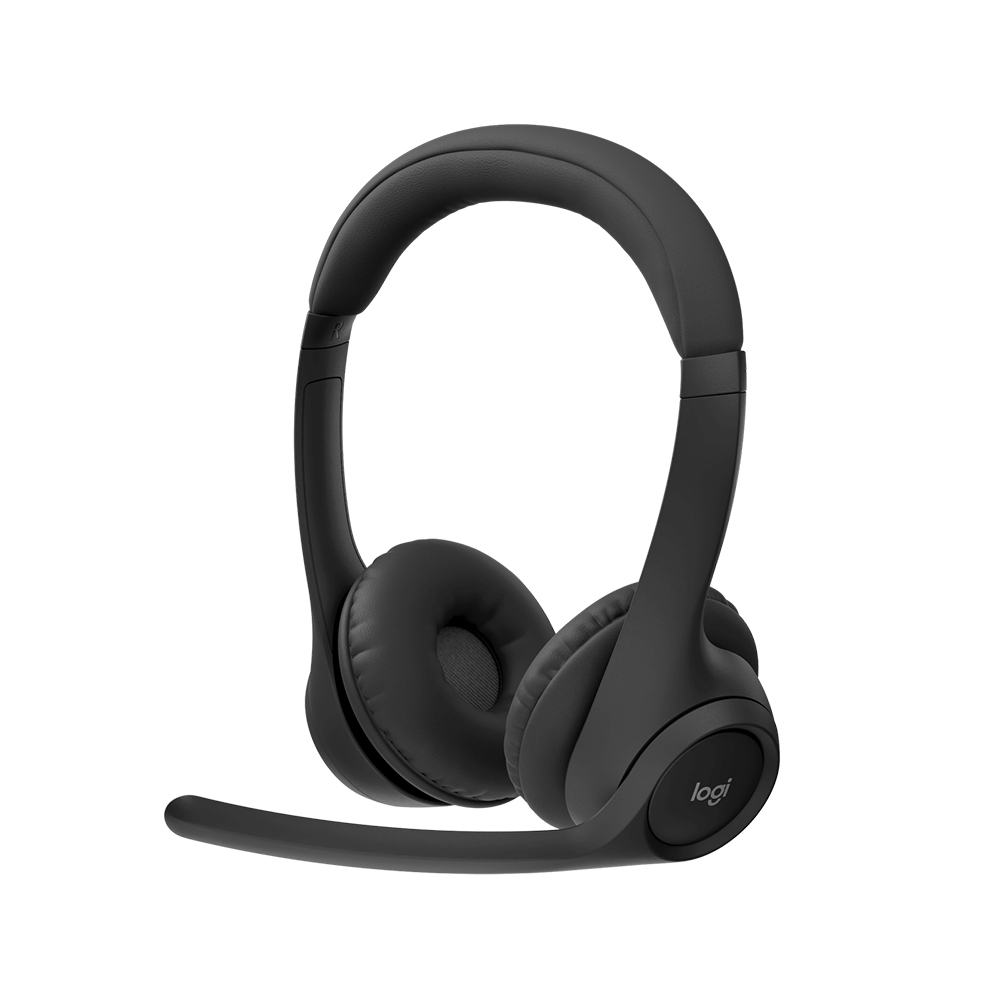 AURICULARES LOGITECH ZONE 305 BLUETOOTH ESTÉREO INALÁMBRICOS, CANCELACIÓN DE RUIDO, NEGRO - 1