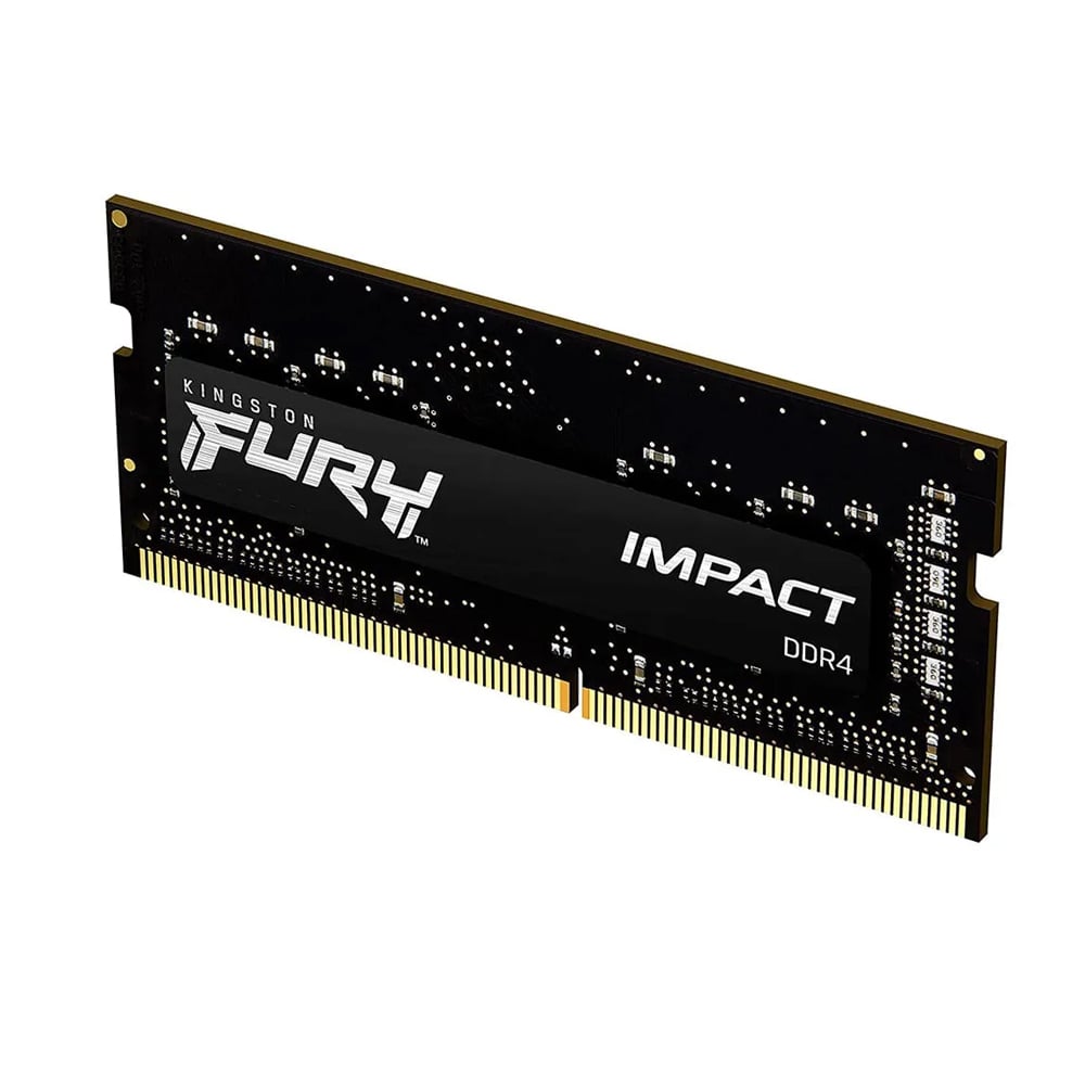 MEMORIA RAM KINGSTON HYPERX FURY IMPACT 16GB DDR4 3200MHZ SODIMM PARA LAPTOP - ALTO RENDIMIENTO - 1