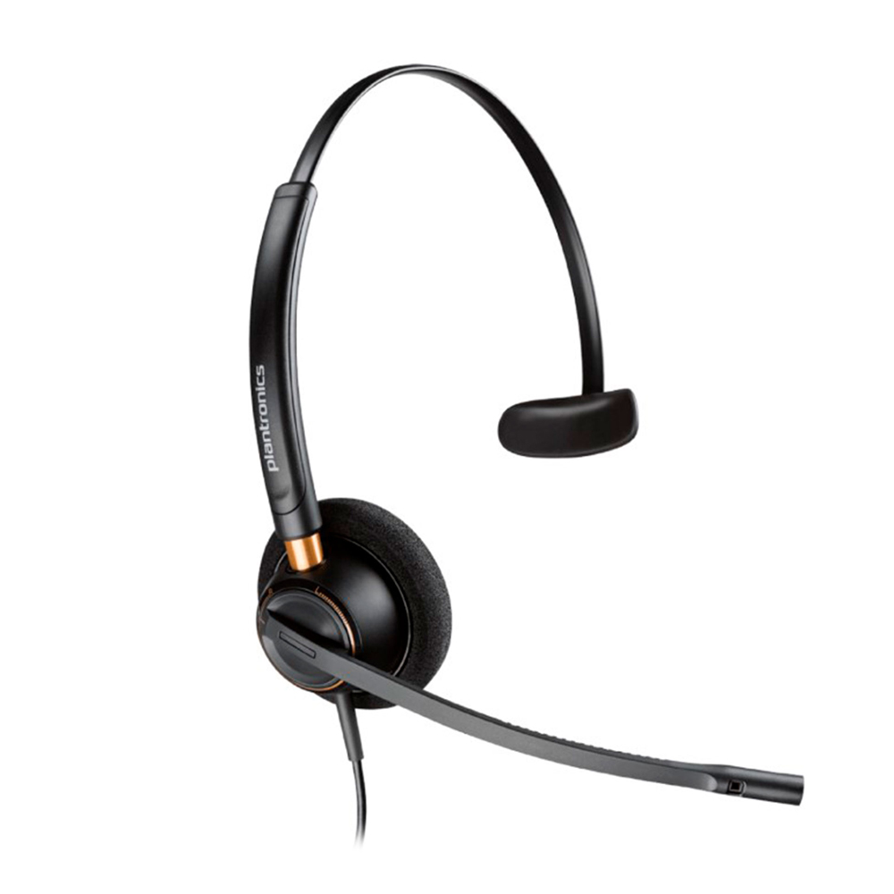 AURICULAR POLY ENCOREPRO 510 - CABLEADO - QUICK DISCONNECT - NEGRO - 1