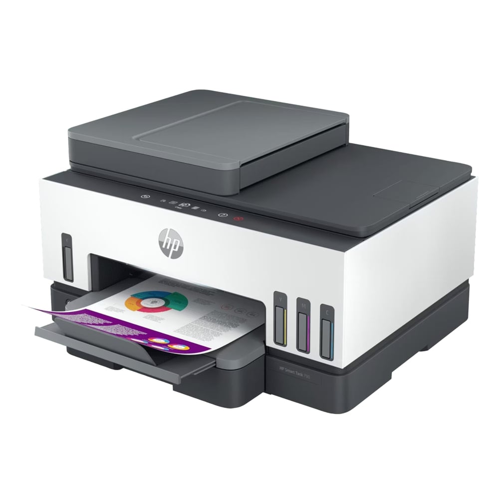 IMPRESORA MULTIFUNCIÓN HP SMART TANK 790 INALÁMBRICA - COLOR, 23 PPM, ESCÁNER, FAX Y CONECTIVIDAD WI-FI - 1