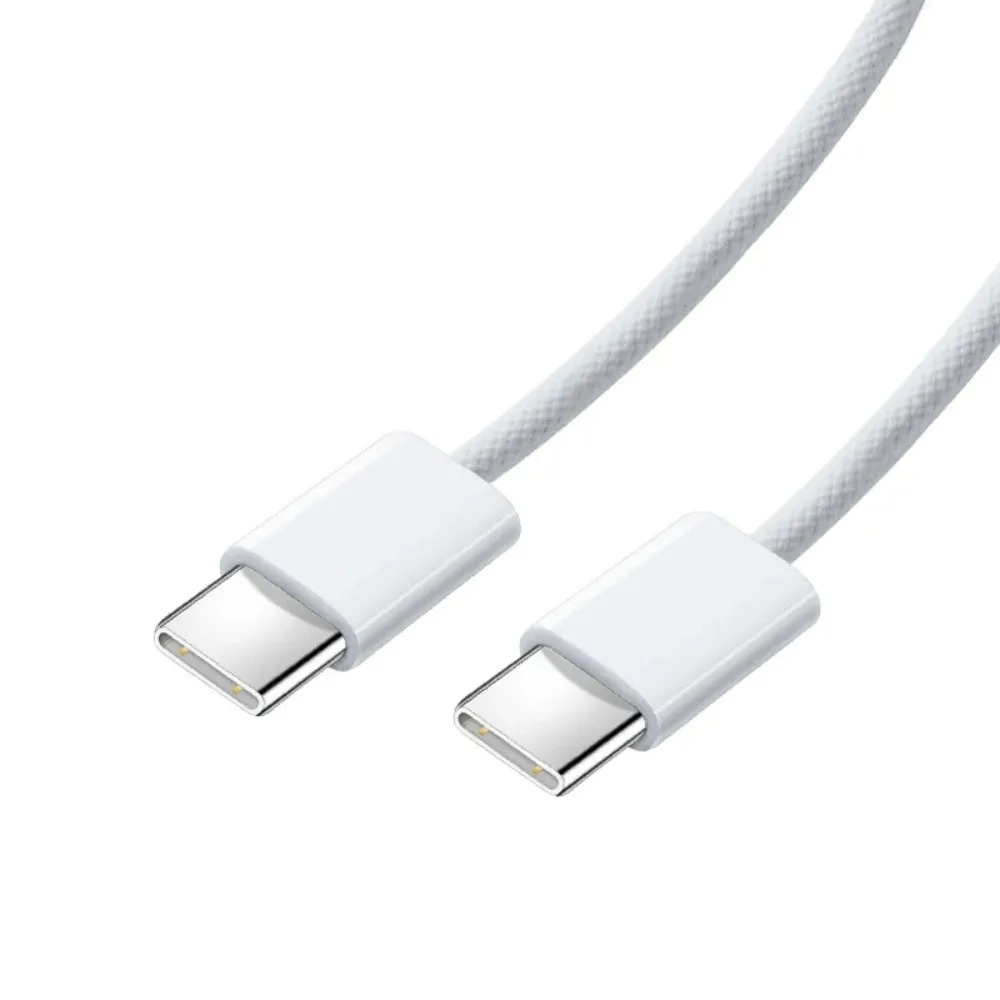 CABLE USB-C DE 1M APPLE MFI PARA IPHONE, IPAD Y MACBOOK – CONEXIÓN RÁPIDA Y CONFIABLE – BLANCO - 1