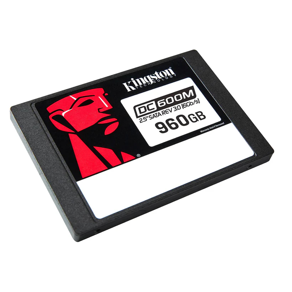 KINGSTON DC600M SSD 960GB 2.5' SATA - ALTA VELOCIDAD 560MB/S Y CIFRADO 256-BIT PARA SERVIDORES - 1