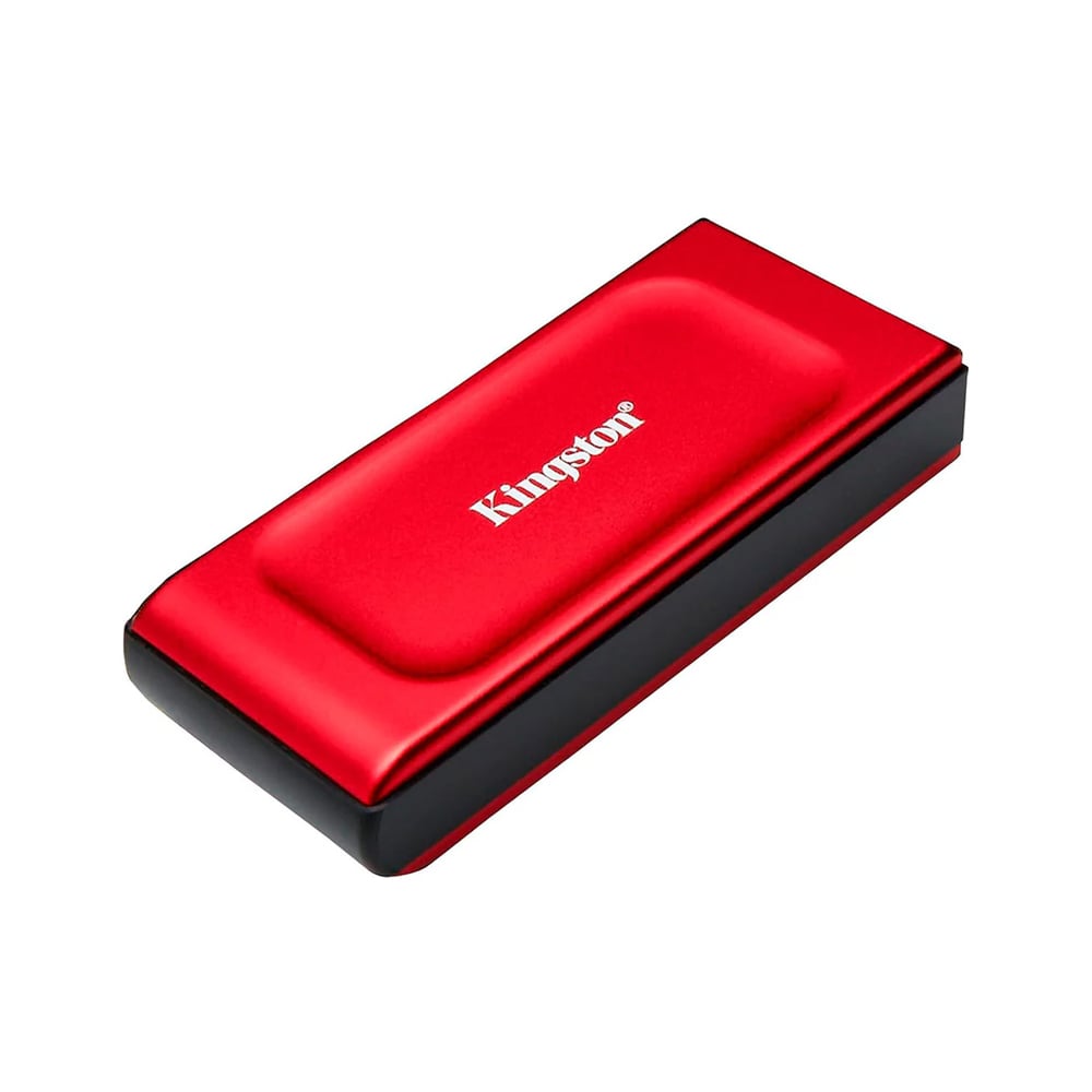 KINGSTON XS1000 SSD PORTÁTIL 2TB ROJO, VELOCIDAD DE 1050MB/S, USB 3.2 GEN 2, COMPATIBLE CON MÚLTIPLES DISPOSITIVOS - 1