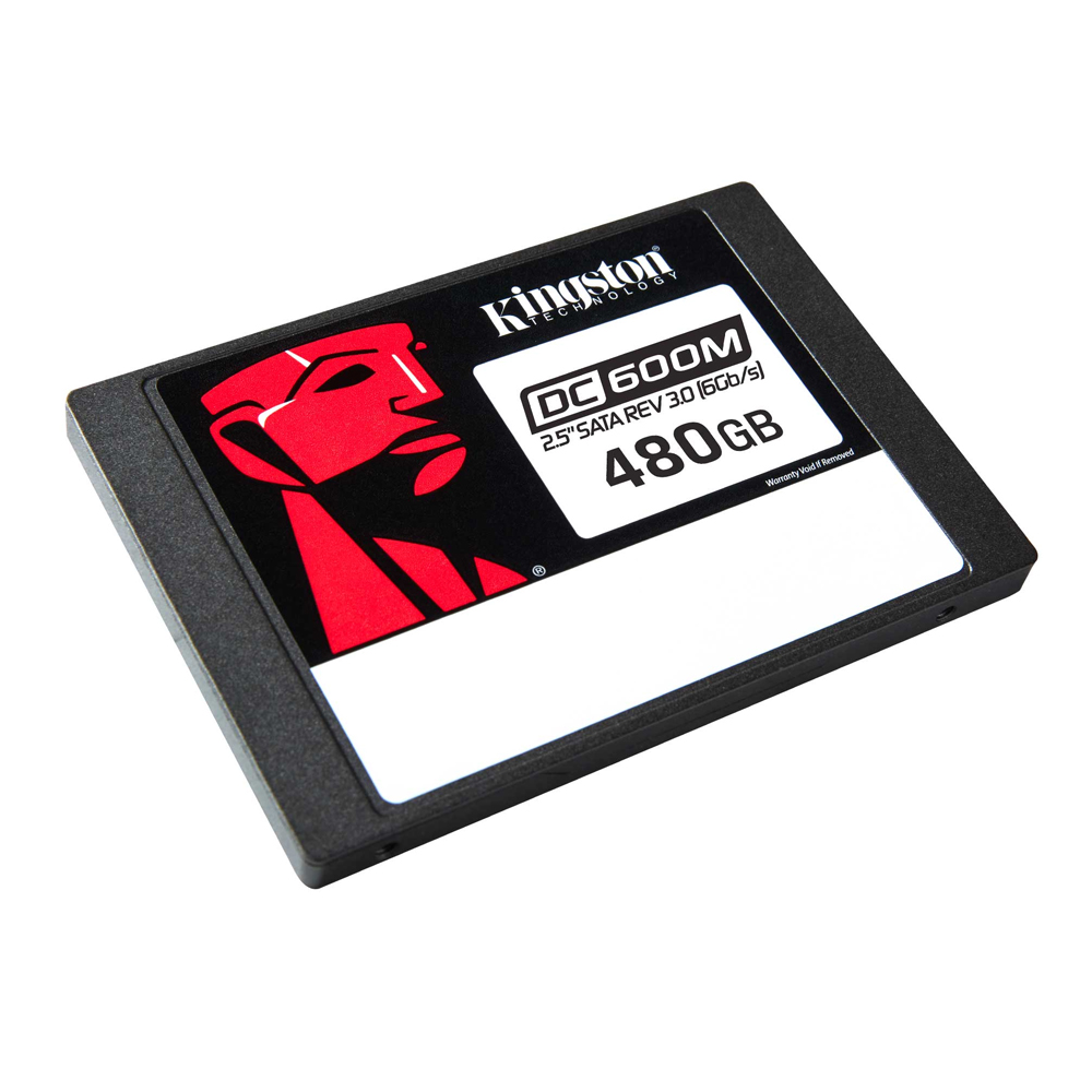 KINGSTON DC600M SSD 480GB - 2.5' SATA 600 - HIGH SPEED 560MB/S - IDEAL PARA SERVIDORES - CIFRADO AES 256-BIT - 1