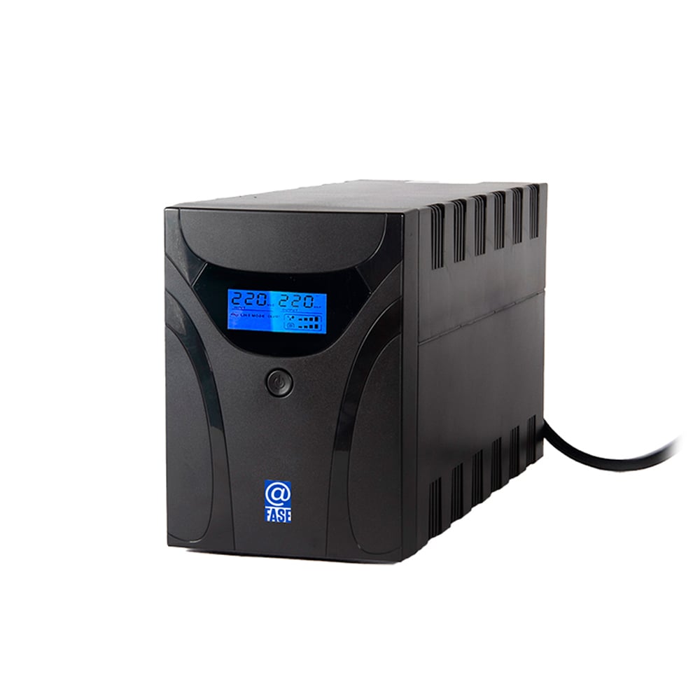 UPS INTERACTIVO ELISE AUR-2200-LCD-USB, 2200VA/1200W, CONEXIÓN USB-HID, PROTECCIÓN EFICIENTE - 1