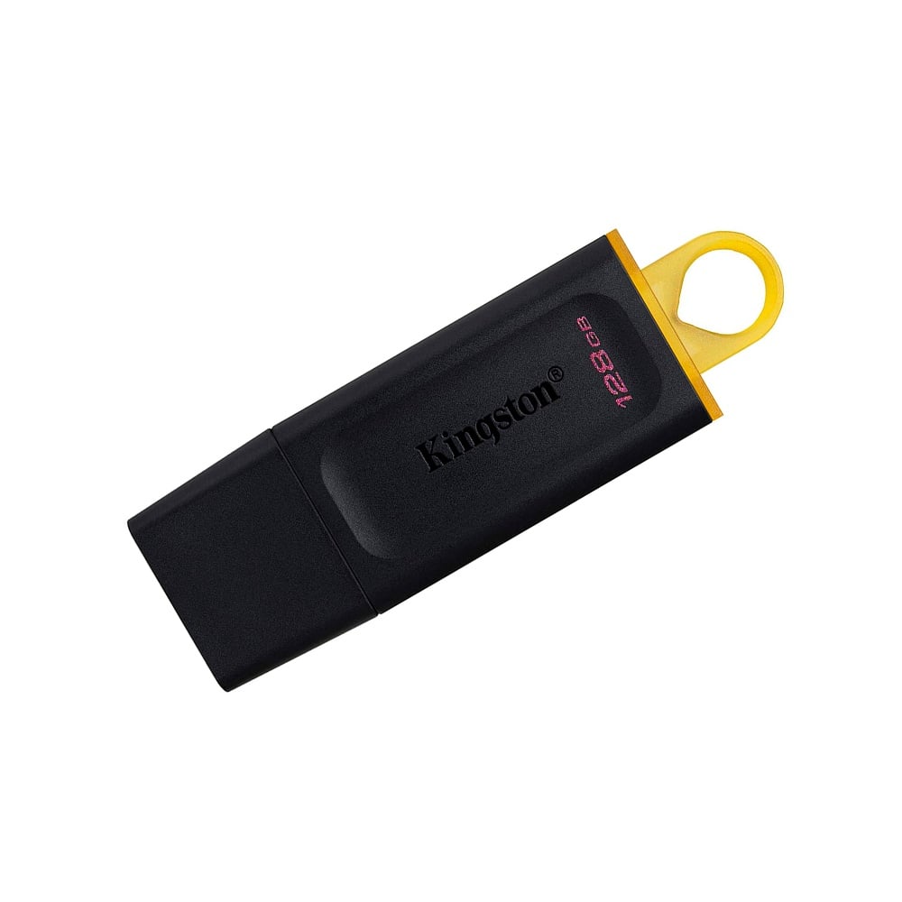 MEMORIA USB KINGSTON DATATRAVELER EXODIA 128GB - RÁPIDO USB 3.2 GEN 1, COLOR AMARILLO - 1