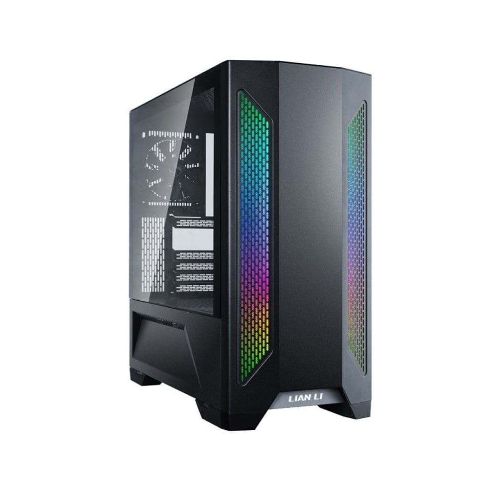 GABINETE MID TOWER LIAN LI LANCOOL II-X RGB NEGRO, EFICIENTE REFRIGERACIÓN Y DISEÑO ELEGANTE - 1