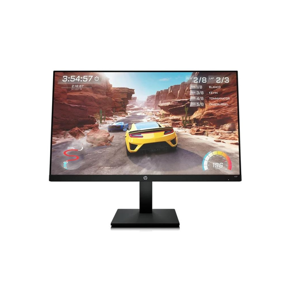 MONITOR HP DE 27 PULGADAS FULL HD, DISEÑO ELEGANTE Y CONECTIVIDAD VERSÁTIL - IDEAL PARA GAMING Y OFICINA - 1