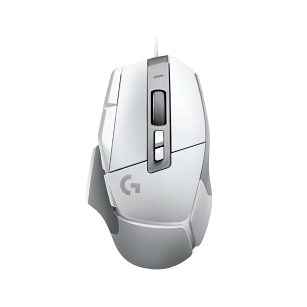 MOUSE LOGITECH G502 X HERO LIGHTFORCE BLANCO, 25000 DPI, CONEXIÓN USB, IDEAL PARA GAMING - 1