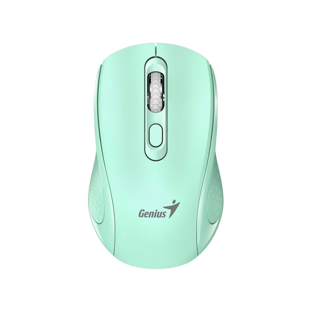MOUSE GENIUS NX-8025S WIRELESS ERGONOMICO 4-BOT SILENT COLOR AQUAMARINE - IDEAL PARA TRABAJO Y JUEGOS - 1